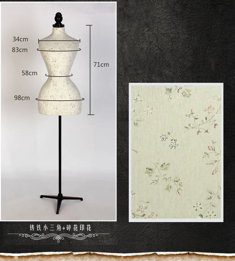 Manequin Female Half Body Display Props wholesale price