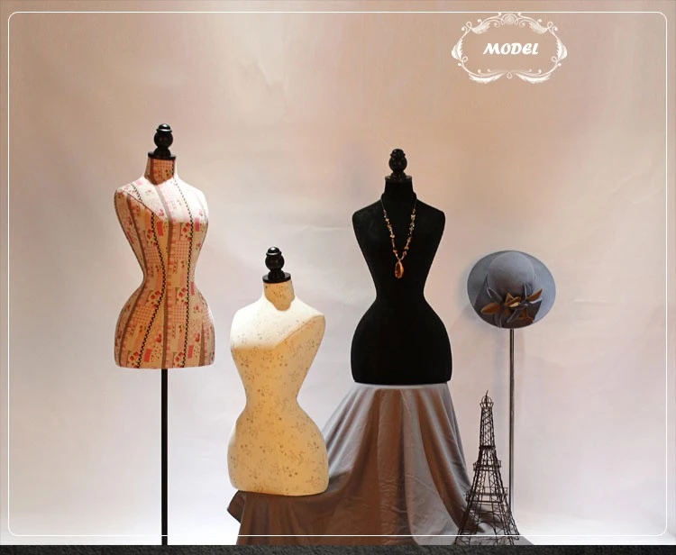 Manequin Female Half Body Display Props customized