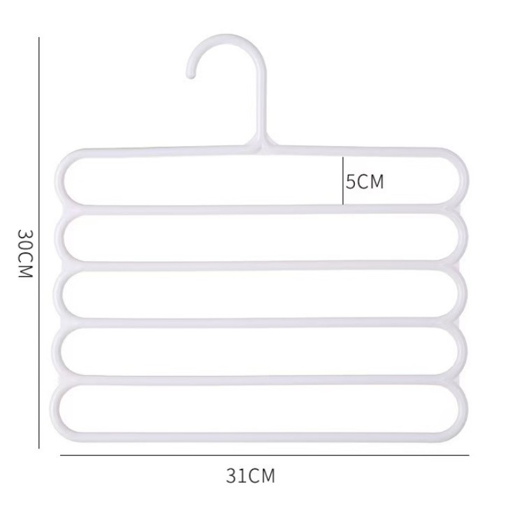 5 layer plastic hanger 5 in 1 Multipurpose Plastic Hanger 5 layer plastic hanger 5 in 1 Multipurpose Plastic Hanger